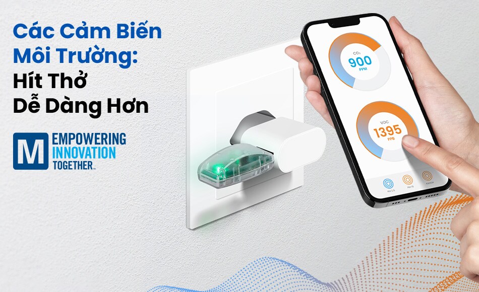 Các Cảm Biến Môi Trường: Hít Thở Dễ Dàng Hơn