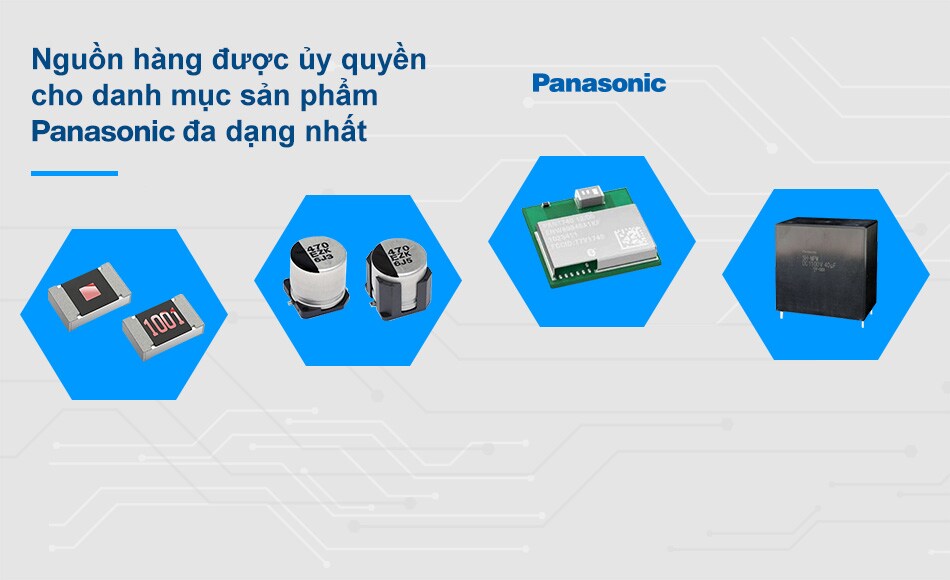 Nguồn hàng được ủy quyền cho danh mục sản phẩm  Panasonic đa dạng nhất