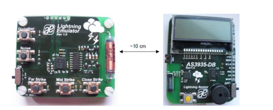 ScioSense AS3935 Franklin Lightning Sensor™ IC ScioSense AS3935 Franklin Lightning Sensor™ IC