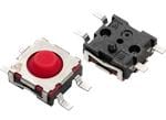C&K Switches TLSM 6mm Top-Mount Endurance SMT Tact Switch