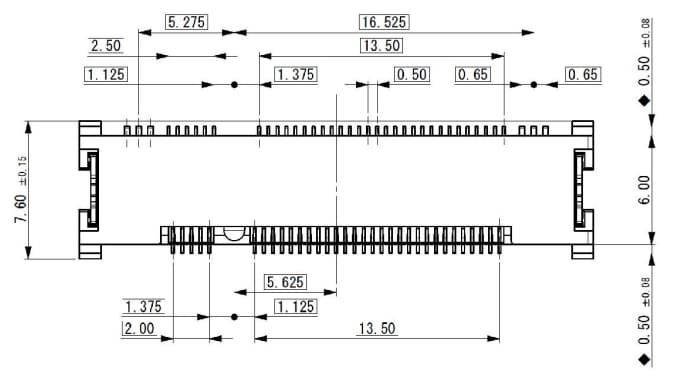 Yamaichi Electronics Automotive M.2 Connector Yamaichi Electronics Automotive M.2 Connector