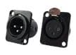 JL 3-Pin XLR Chassis Connectors