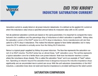 Bạn có biết?: Dòng bão hòa cuộn cảm