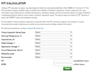 Công cụ thiết kế: Công cụ tính toán FIT
