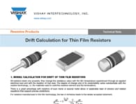 Ghi chú kỹ thuật: Tính toán độ trôi lệch