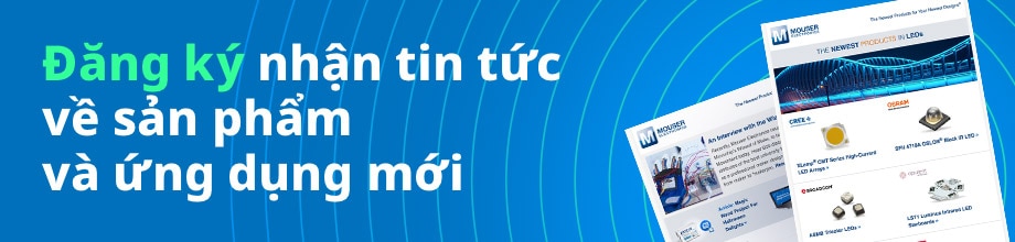 Đăng ký nhận tin tức về sản phẩm và ứng dụng mới
